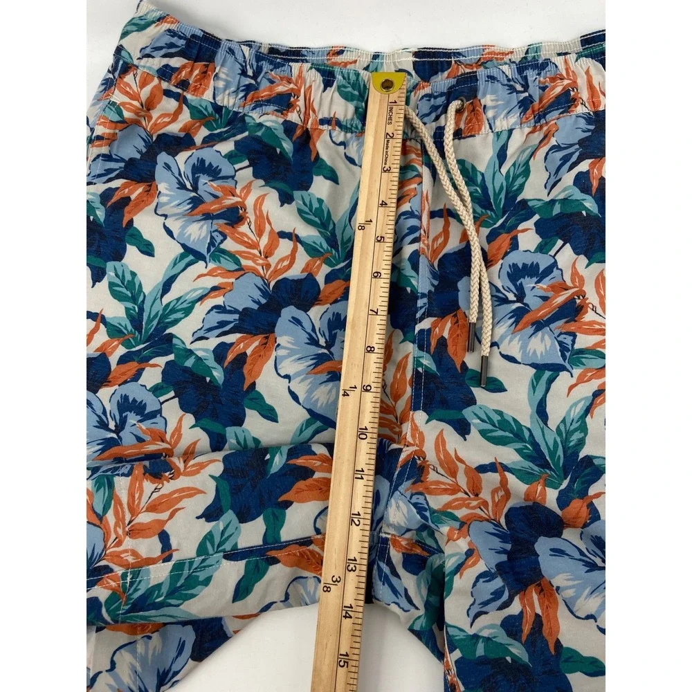 Fair Harbor Swim‎ Trunks Men 2XL The Anchor Tropical Floral Surf Beach Lined